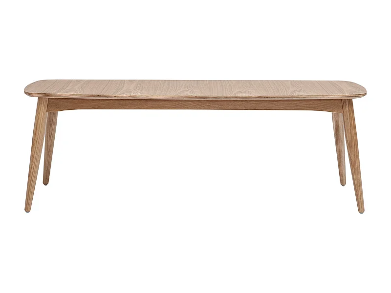 Banc scandinave bois clair L130 cm NORDECO