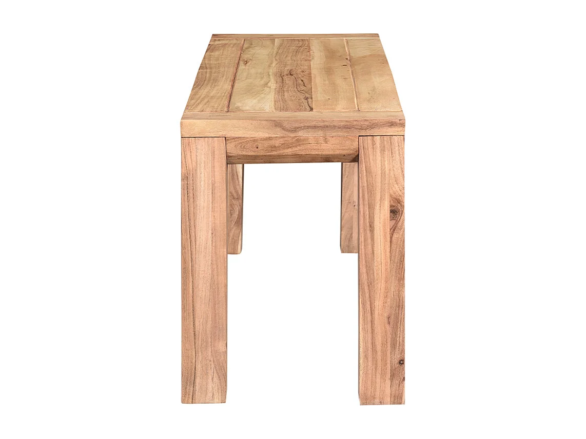 Bank aus massivem Akazienholz B95 cm BALTO