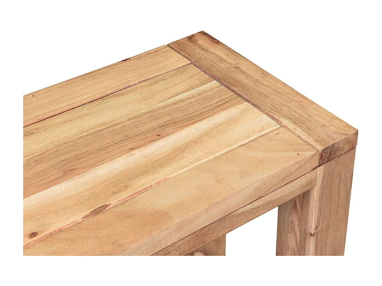 Bank aus massivem Akazienholz B95 cm BALTO