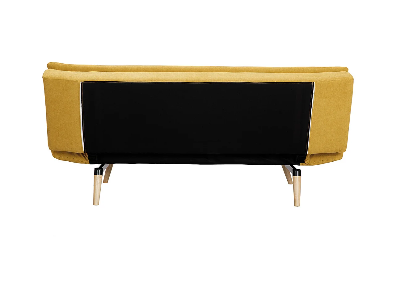 Sofá convertible nórdico 3 plazas amarillo SENSO