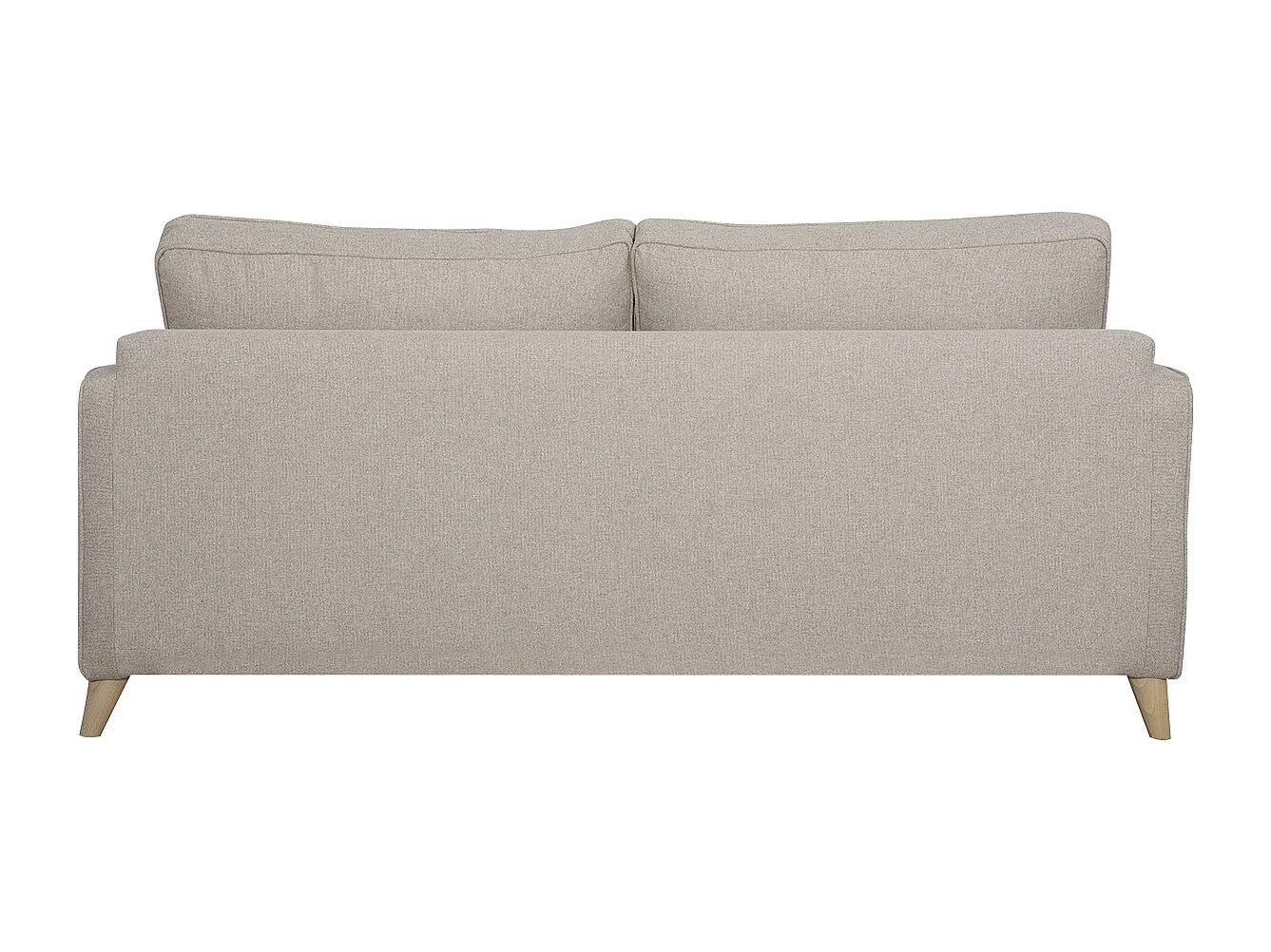 Schlafsofa skandinavisch 3 Plätze naturbeige PAPEL