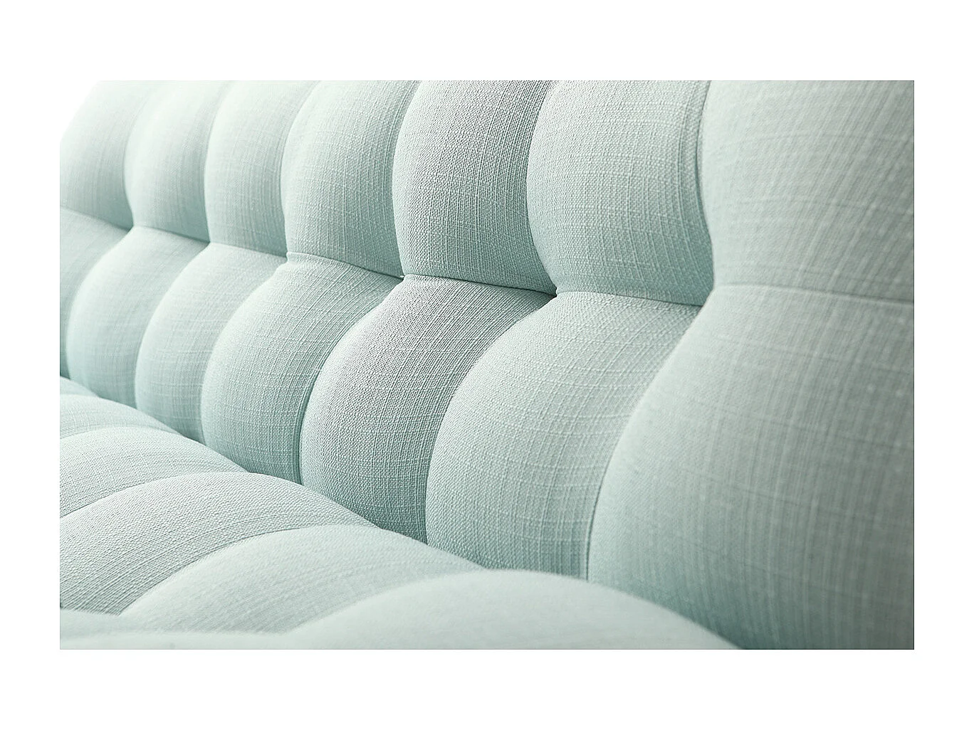 Design-Schlafsofa skandinavisch Grün und Eiche YUMI