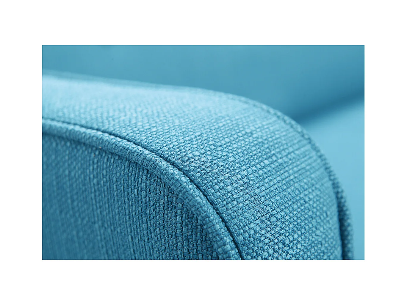 Sofá convertible 3 plazas diseño escandinavo azul ULLA