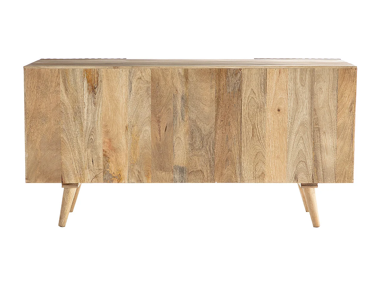 Credenza in mango con porte scorrevoli ALBA