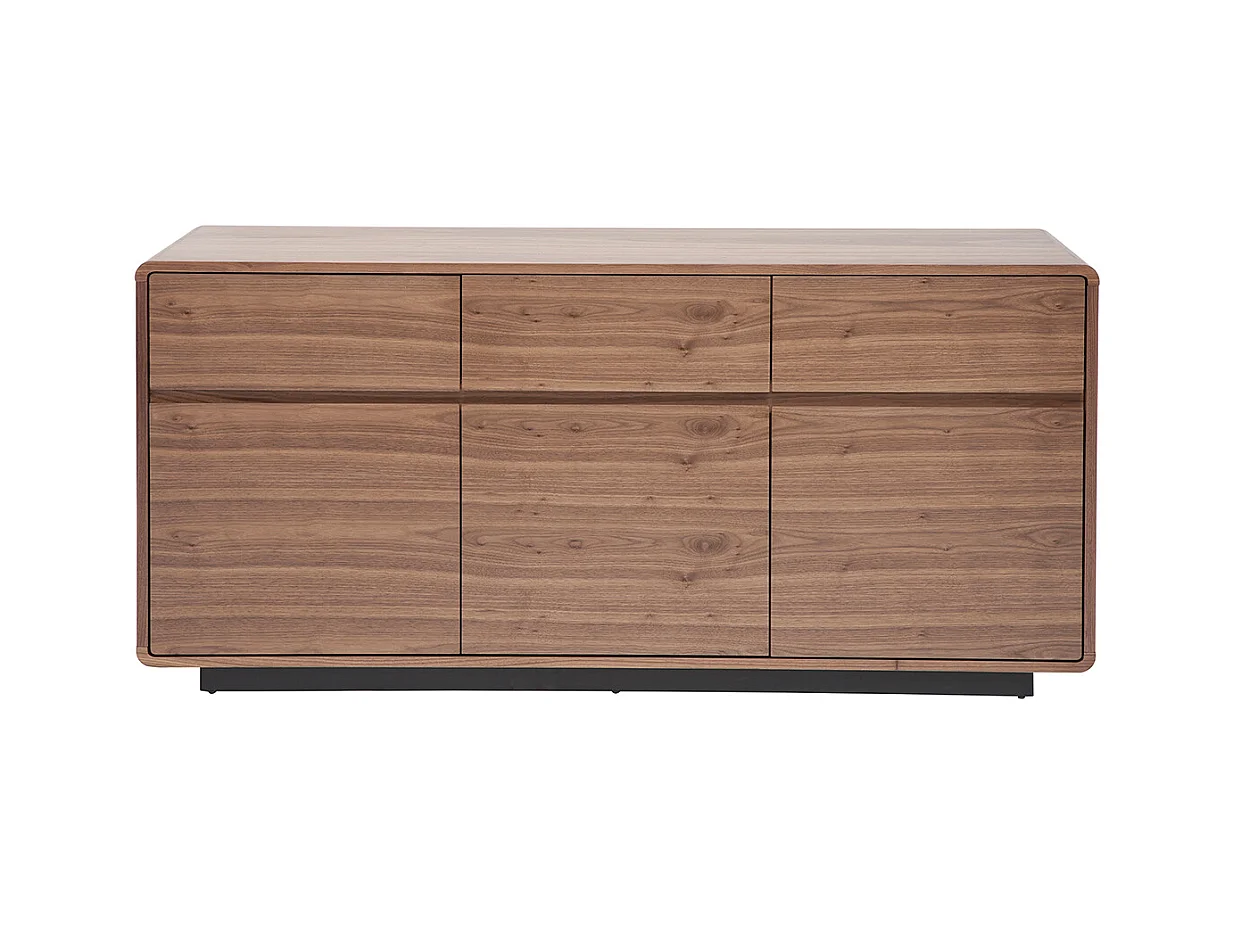 Vintage-Sideboard in Nussbaumoptik 160 cm JAKO