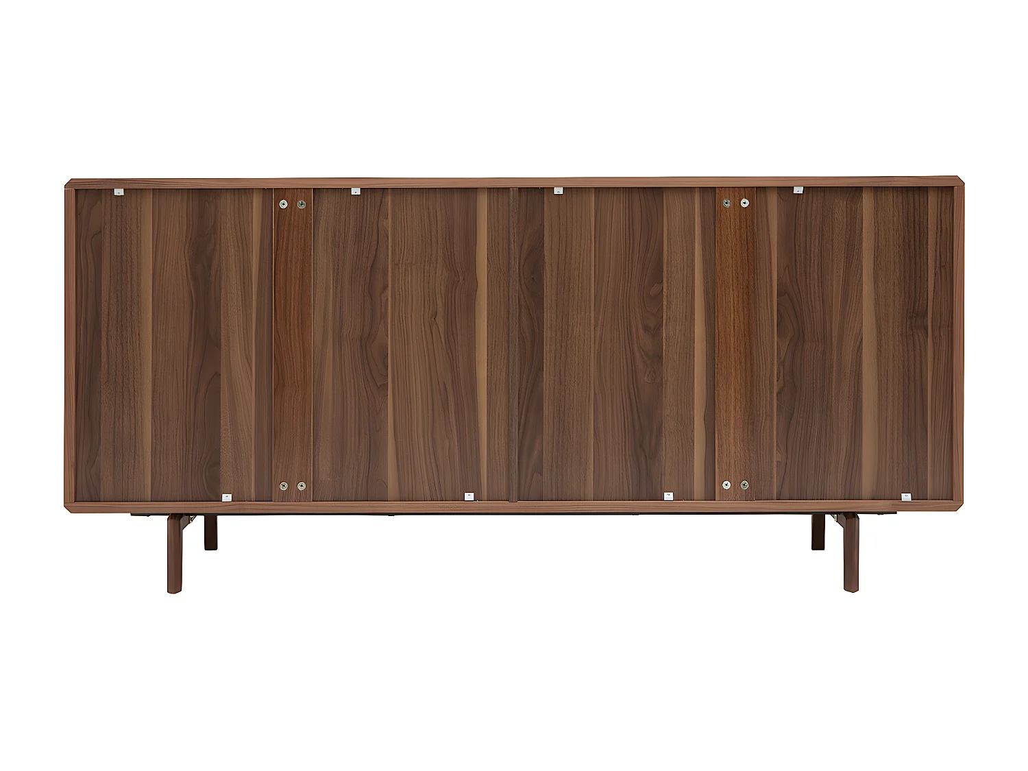 Credenza vintage 4 ante in legno scuro L160 SUVA