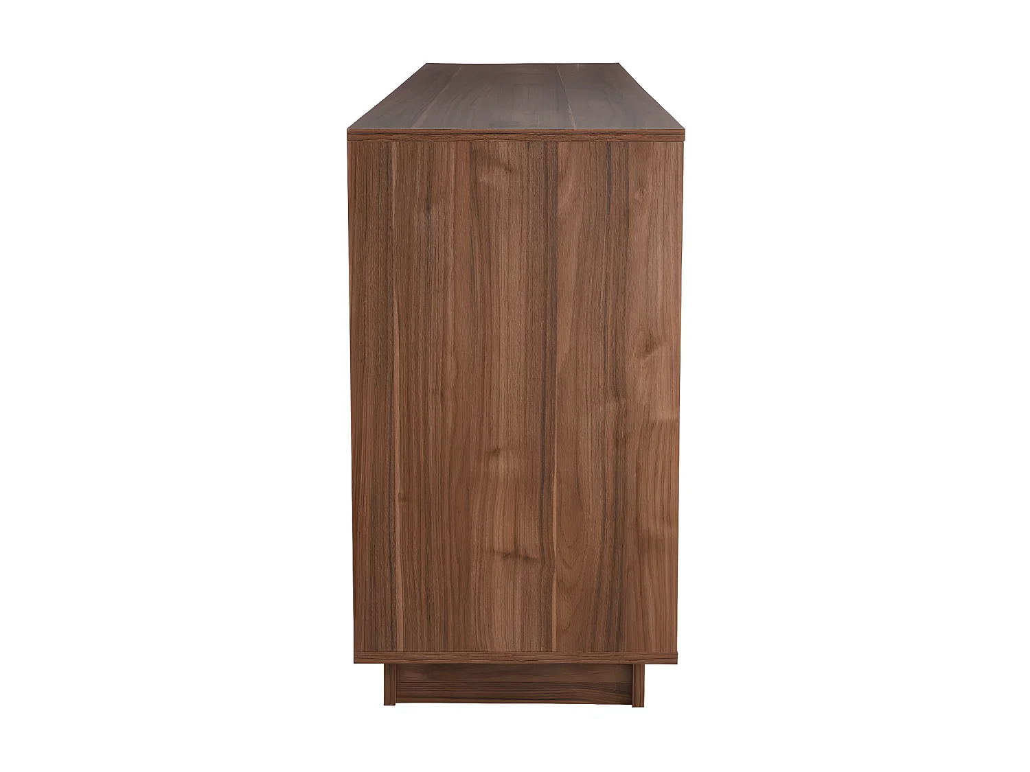 Aparador moderno chapado nogal L180 cm COMO