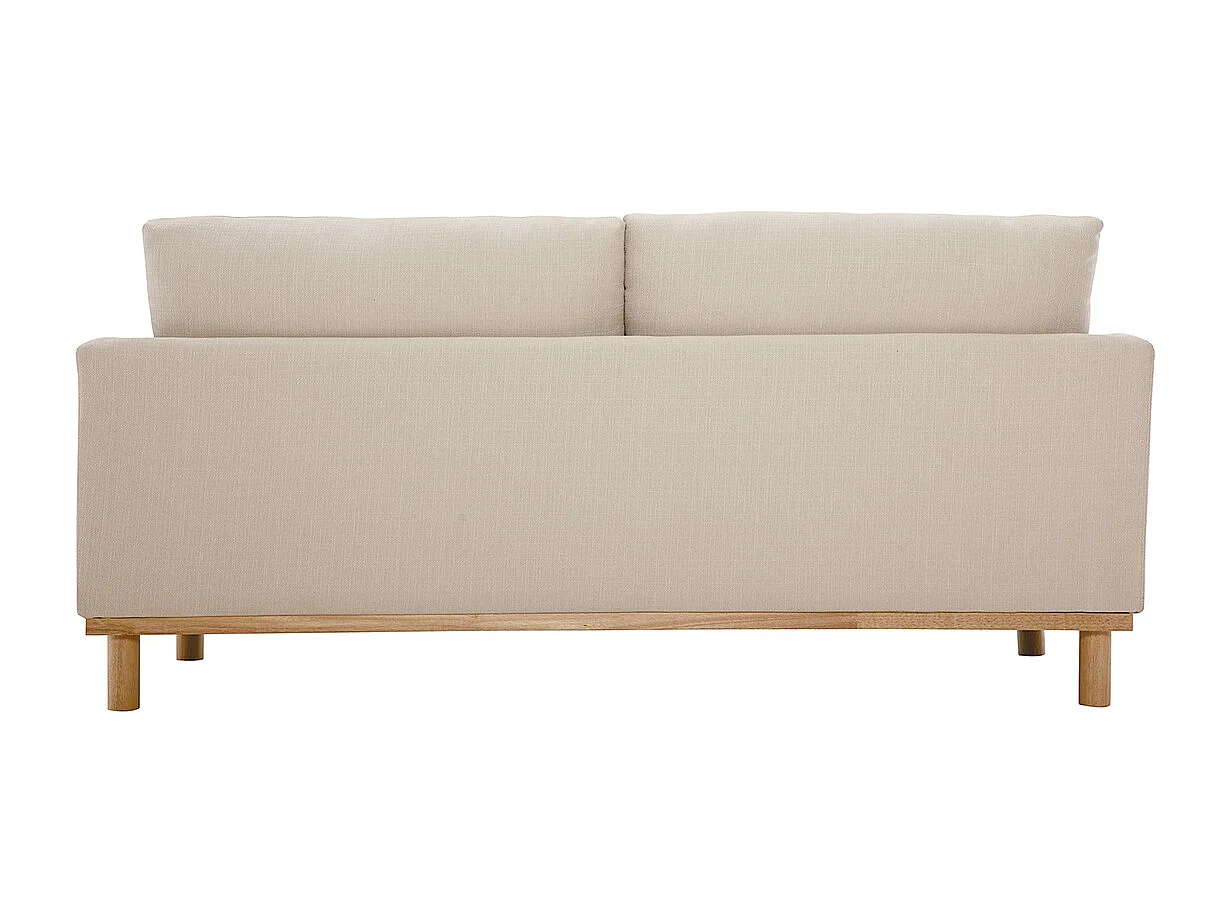 Divano scandinavo beige 3 posti HOBART