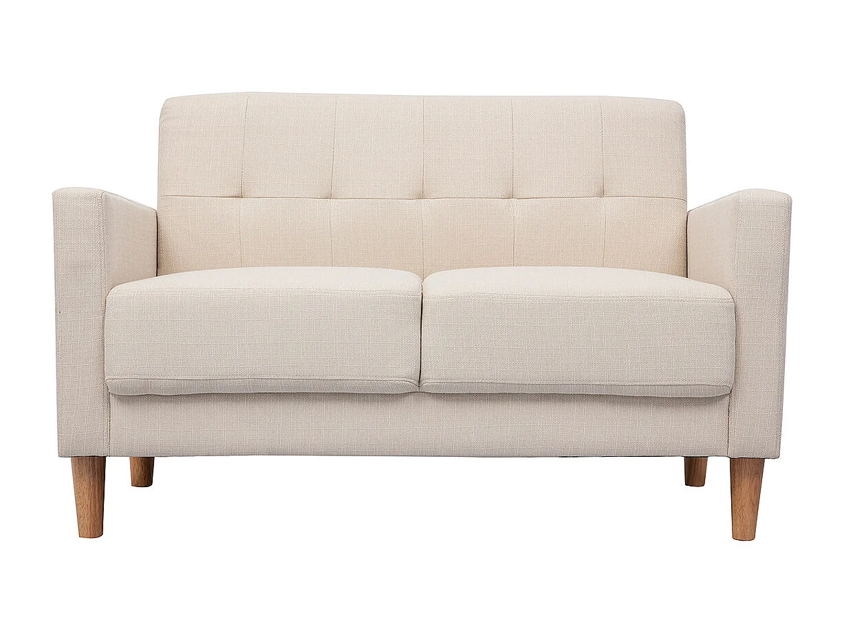 2-er Designer-Sofa MOON beige