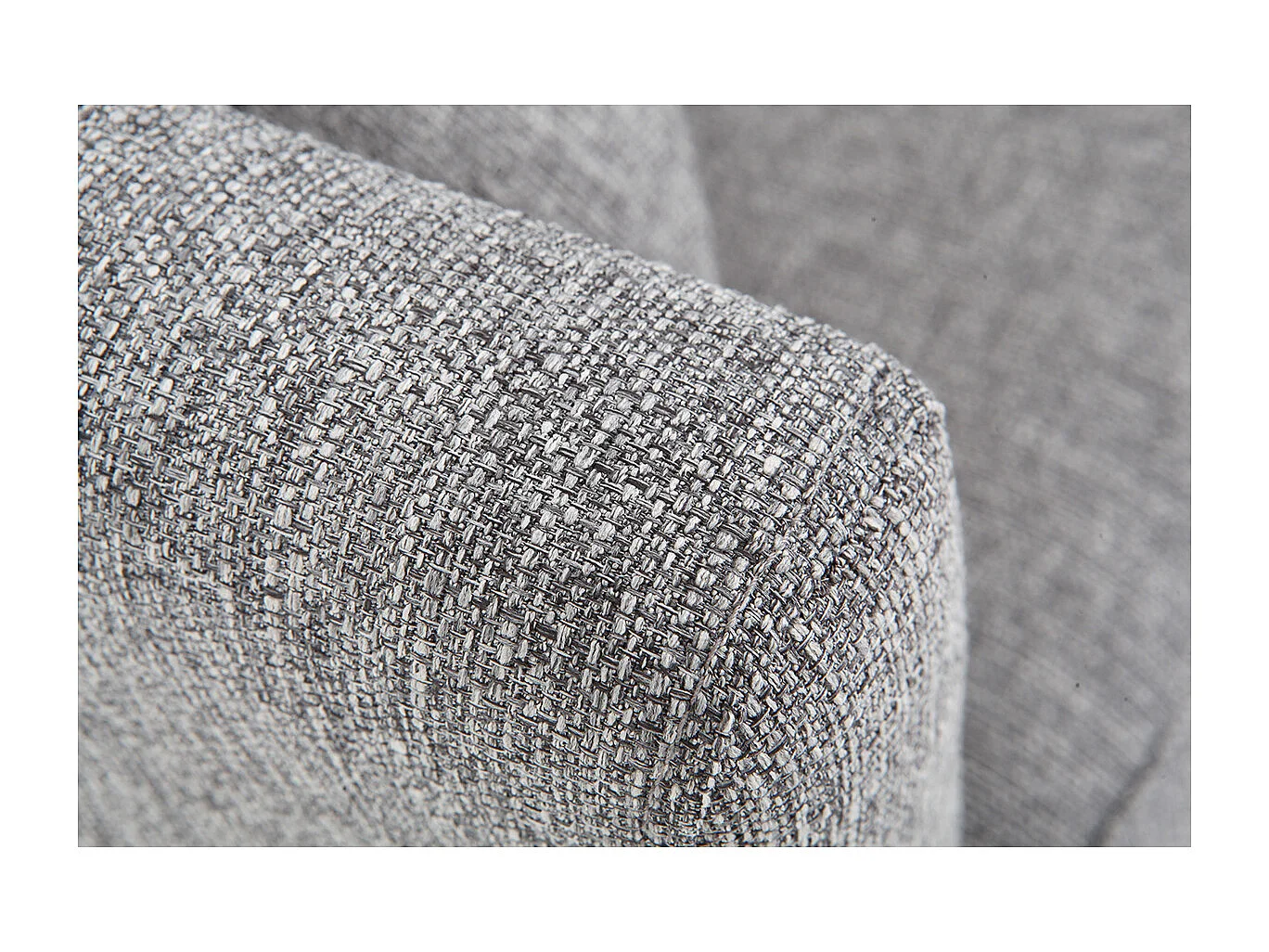 Sofá nórdico 3 plazas gris claro desenfundable patas madera OSLO