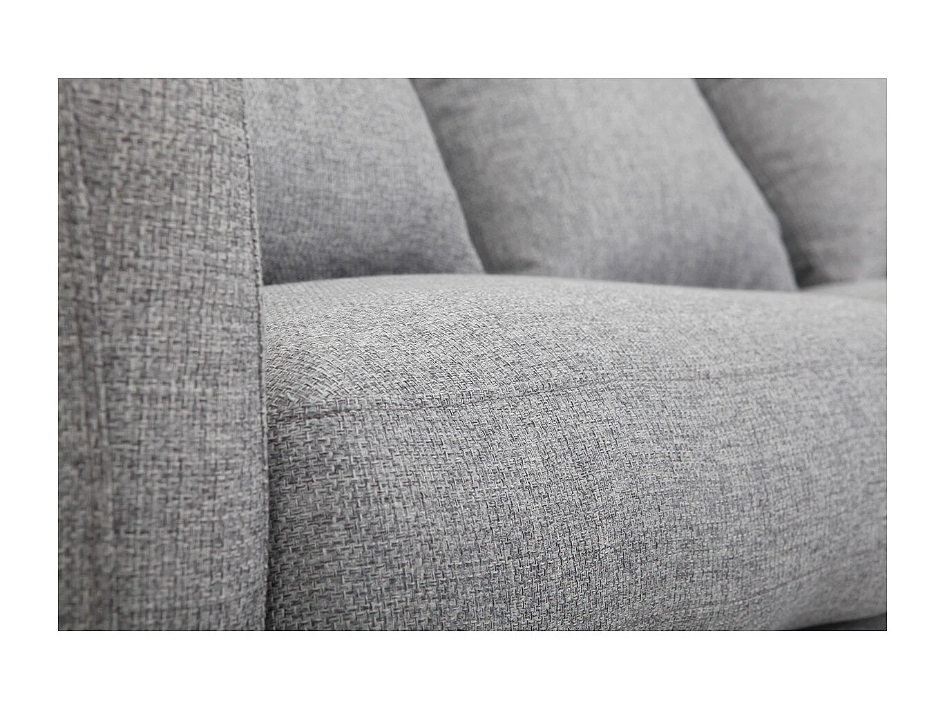 Sofá diseño 3 plazas diseño gris claro VOLUPT