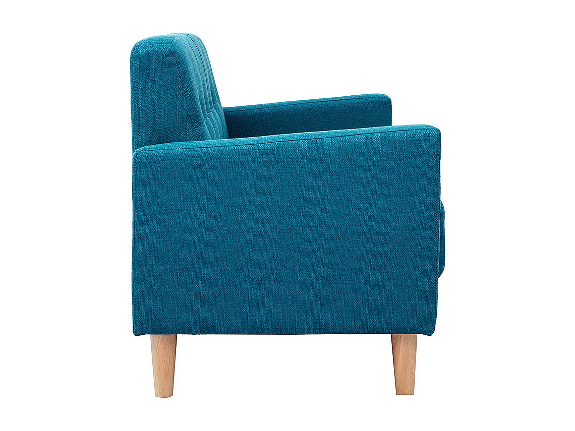 2-er Designer-Sofa MOON entenblau