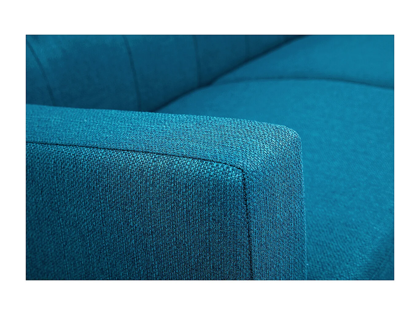 2-er Designer-Sofa MOON entenblau