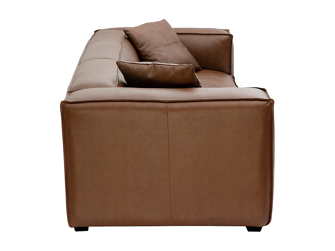 Sofa aus Büffelleder 3-Sitzer COBAIN