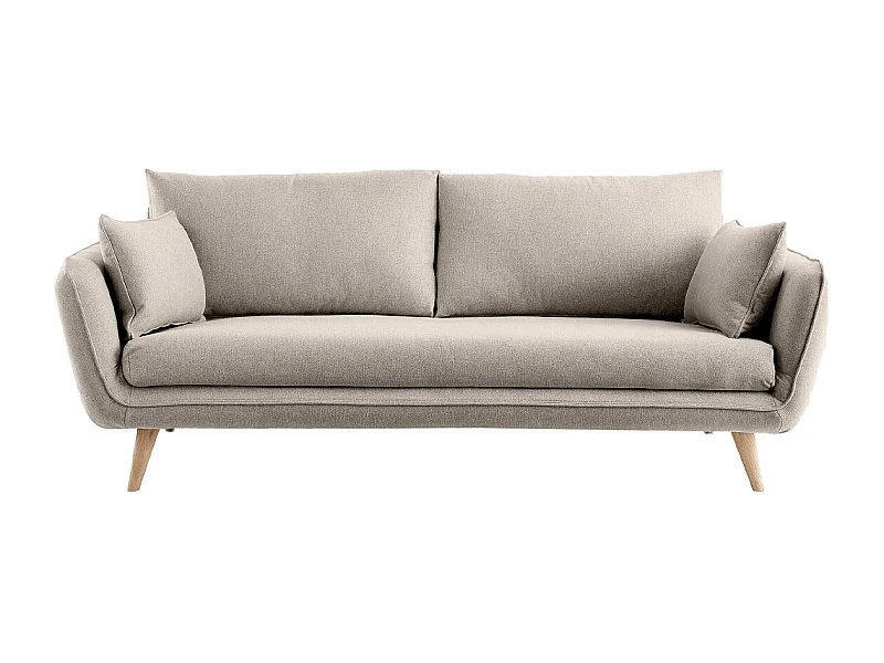 Divano scandinavo 3 posti beige CREEP