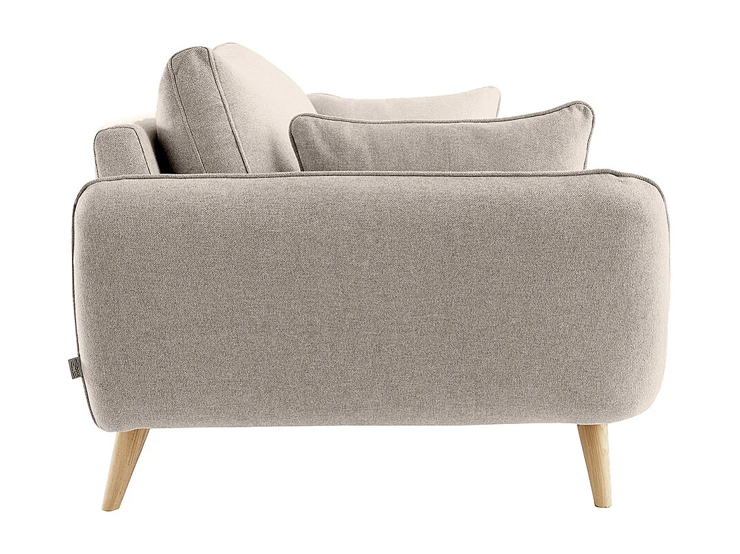 Skandinavisches 3-Sitzer-Sofa beige CREEP