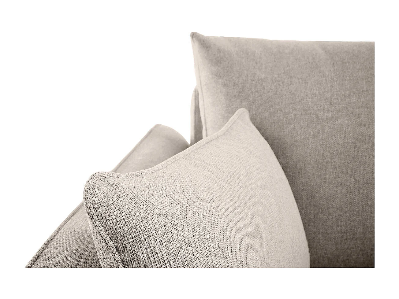 Skandinavisches 3-Sitzer-Sofa beige CREEP