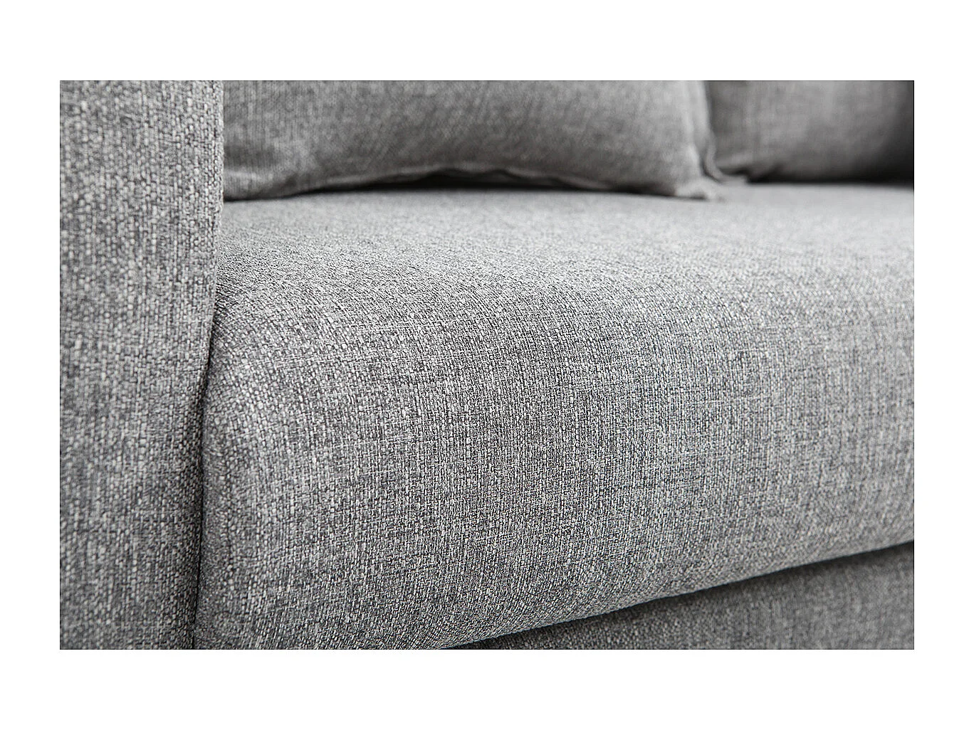 Sofá 3 plazas gris KATE