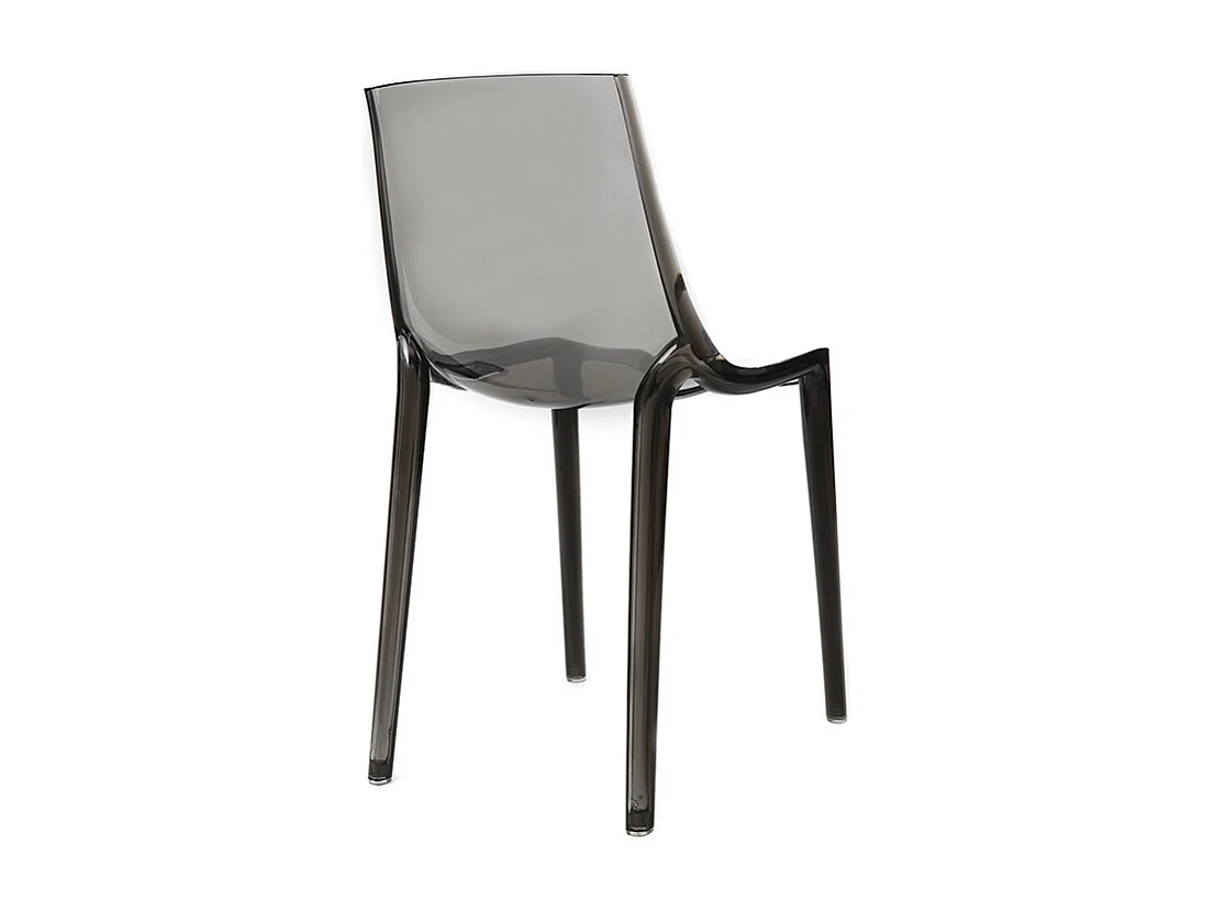 2er-Set Design-Stühle Rauchgrau YZEL