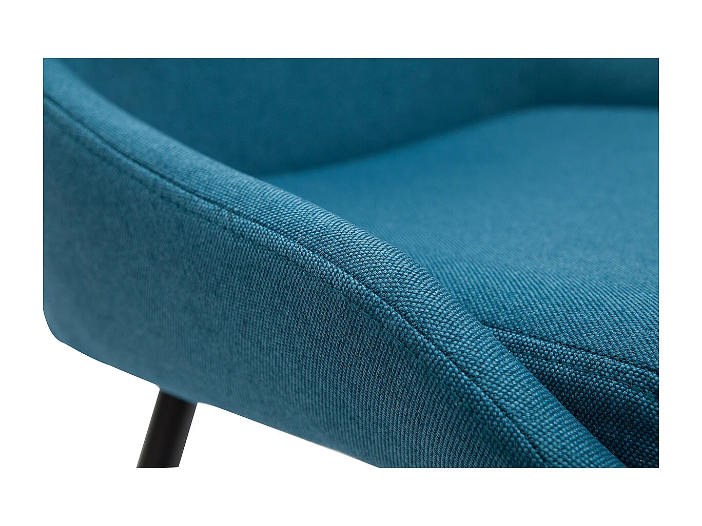 Stühle entenblauer Stoff (2er-Set) HOLO