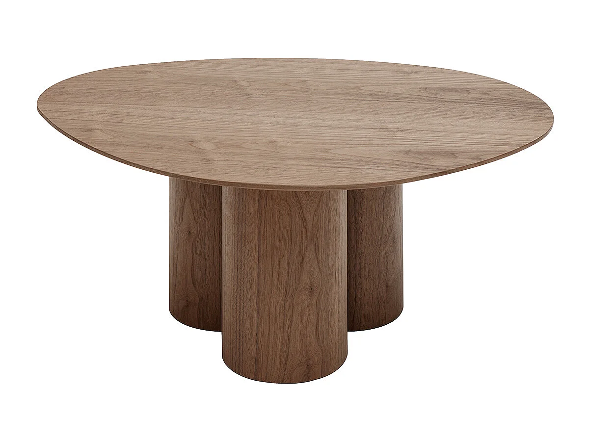 Tavolino da salotto design noce HOLLEN