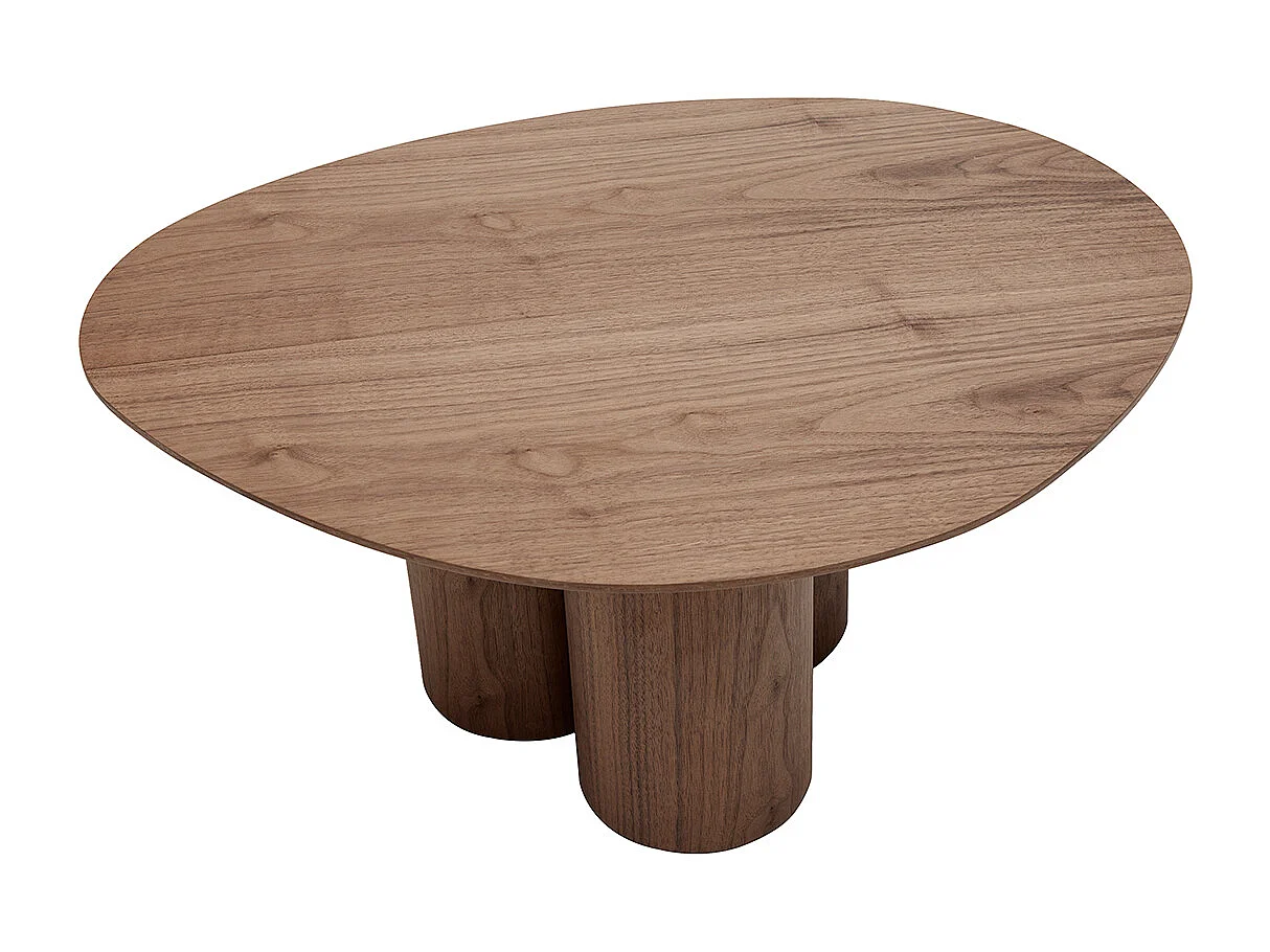 Tavolino da salotto design noce HOLLEN