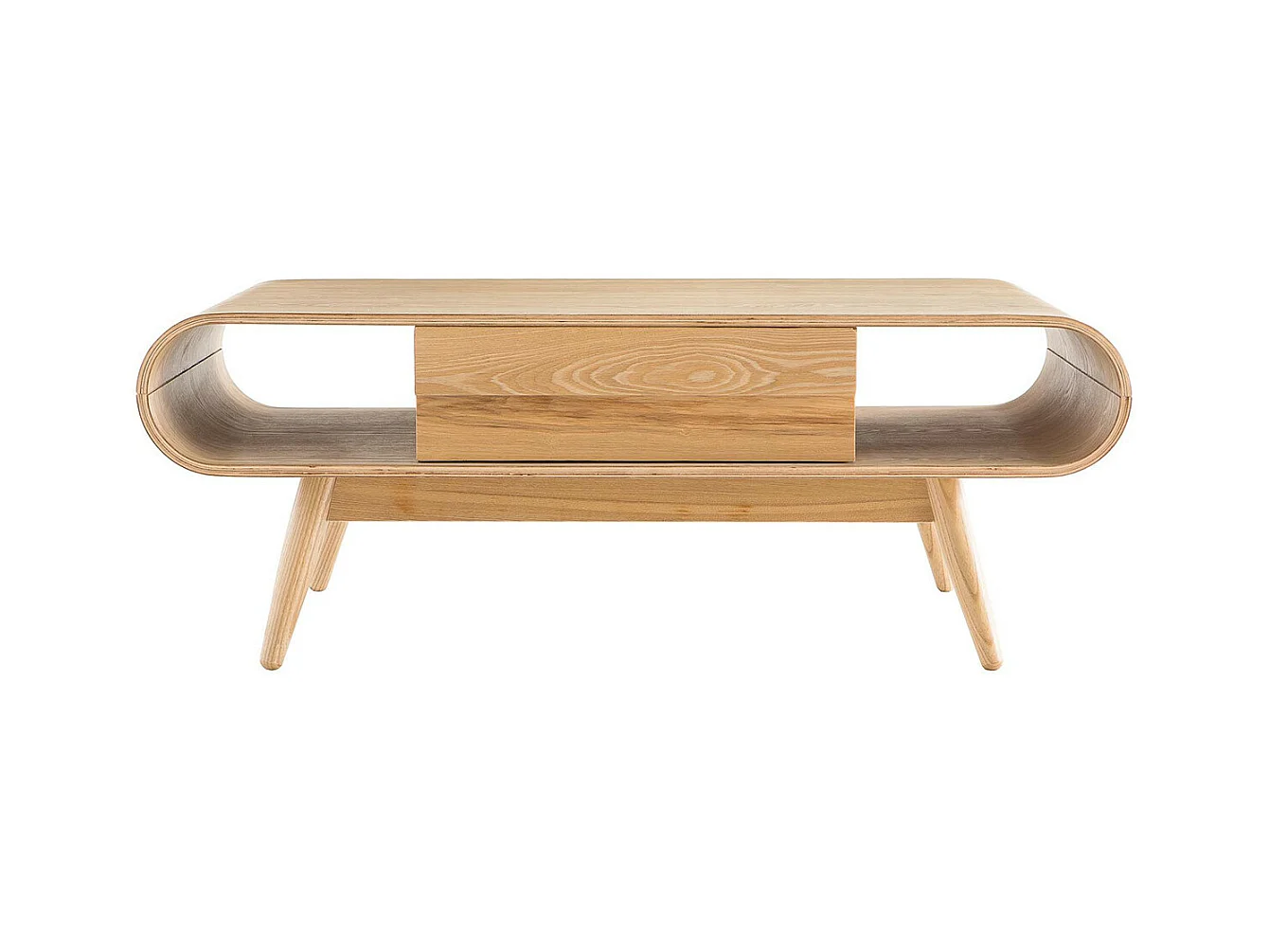 Tavolino scandinavo legno naturale BALTIK
