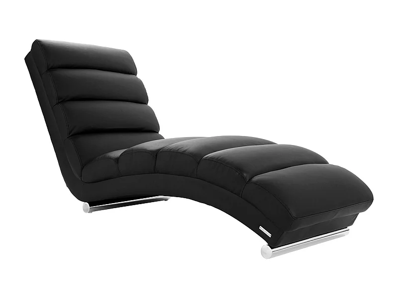 Liegestuhl/Design-Stuhl TAYLOR Schwarz
