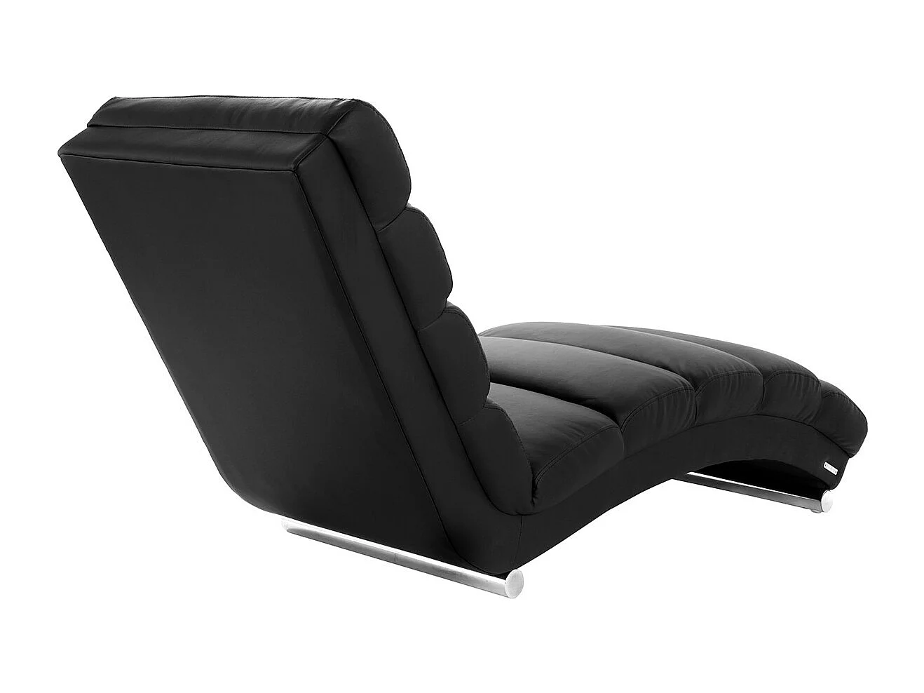 Chaise Longue de diseño negra TAYLOR