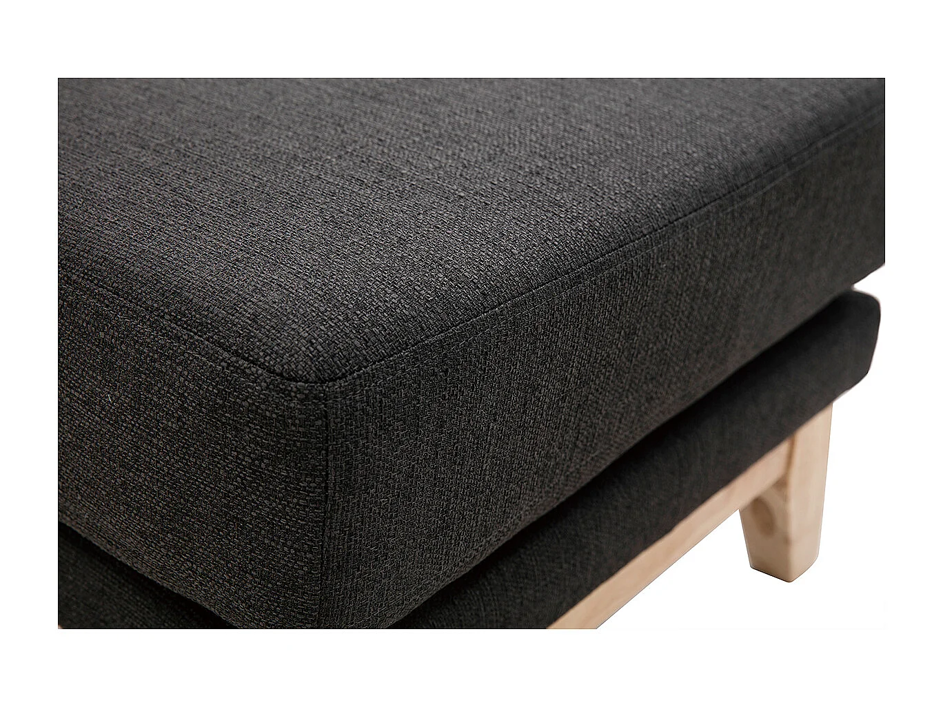 Fußstütze skandinavisch Dunkelgrau OSLO