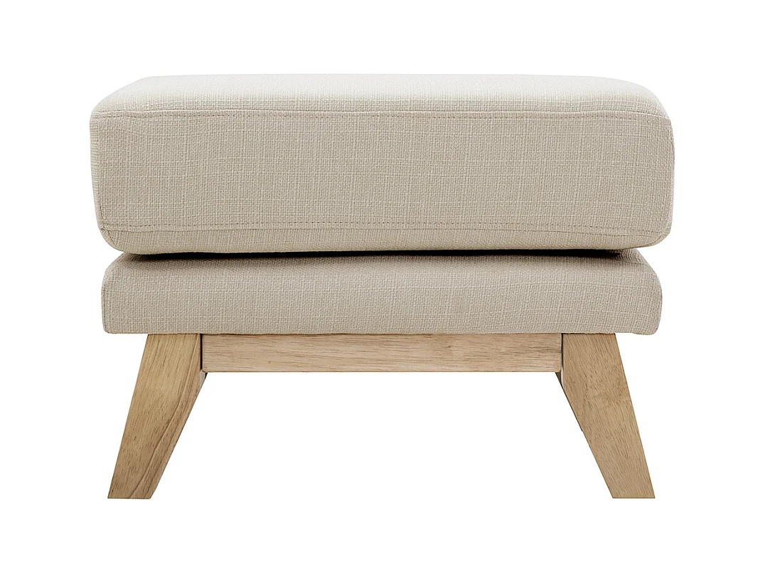 Fußstütze skandinavisch abziehbar in Beige OSLO