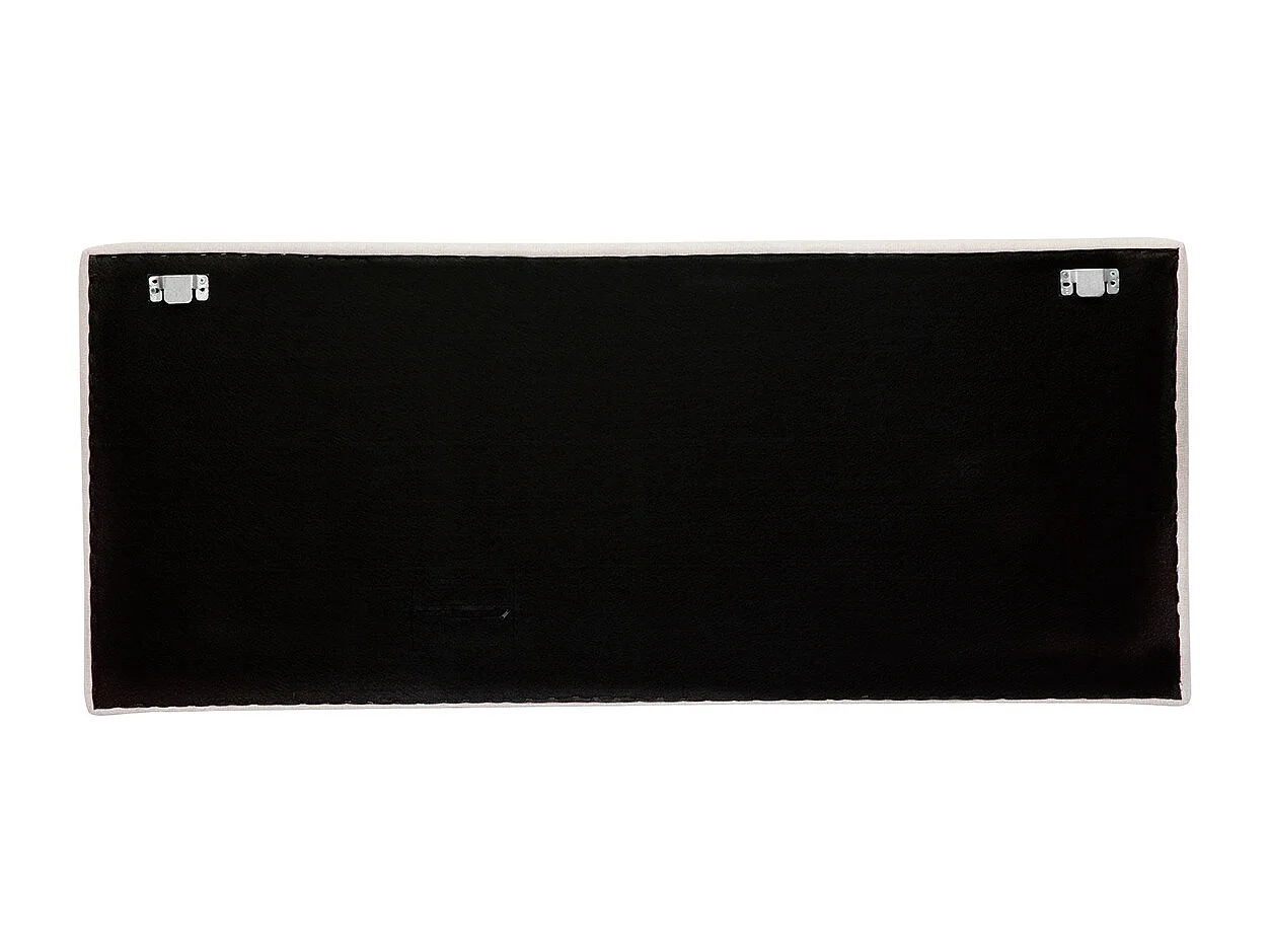 Cabecero de cama para colgar de tela beige 180 cm LILY