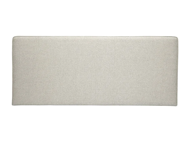 Tête de lit à suspendre en tissu beige L180 cm LILY