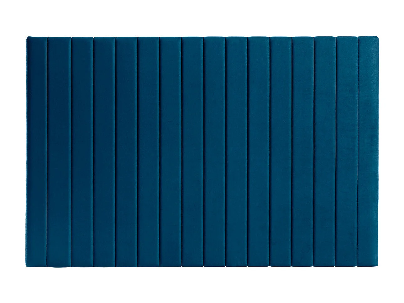 Tête de lit en tissu velours bleu foncé L170 cm NEHA