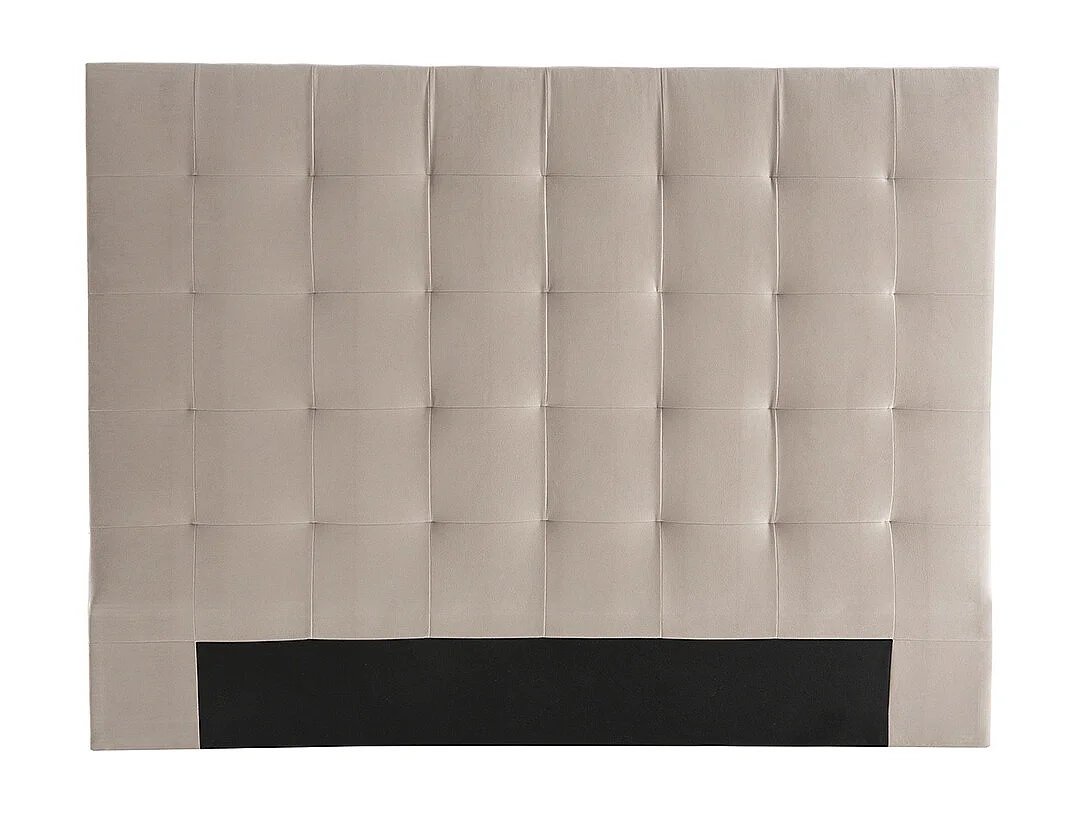 Bettkopfteil gepolstert in Taupe 160cm HALCIONA