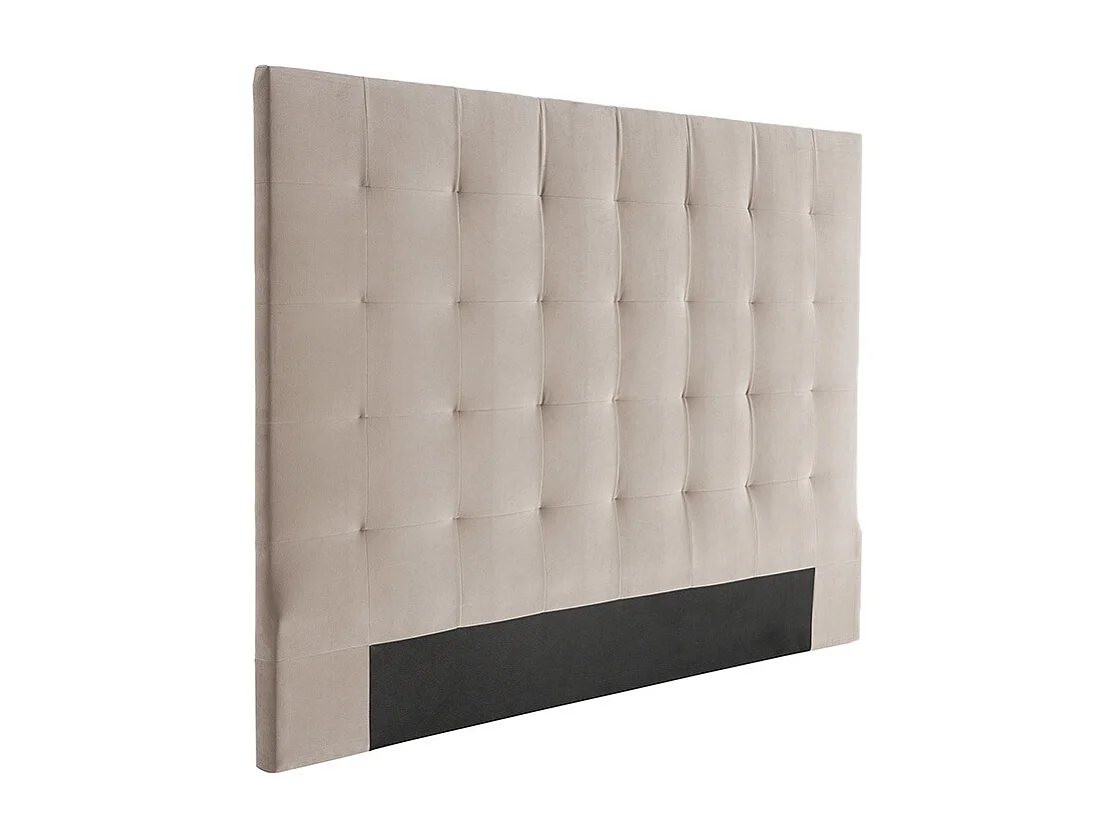 Bettkopfteil gepolstert in Taupe 160cm HALCIONA