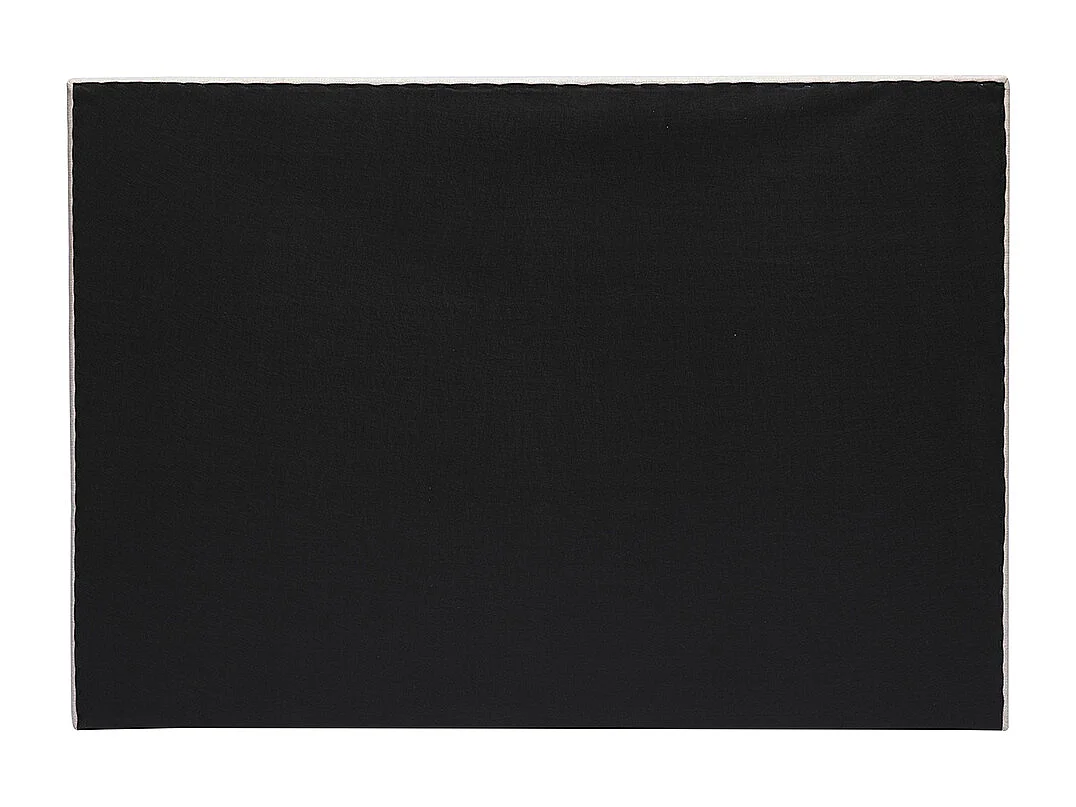 Tête de lit en tissu beige crème L160 cm CLOVIS