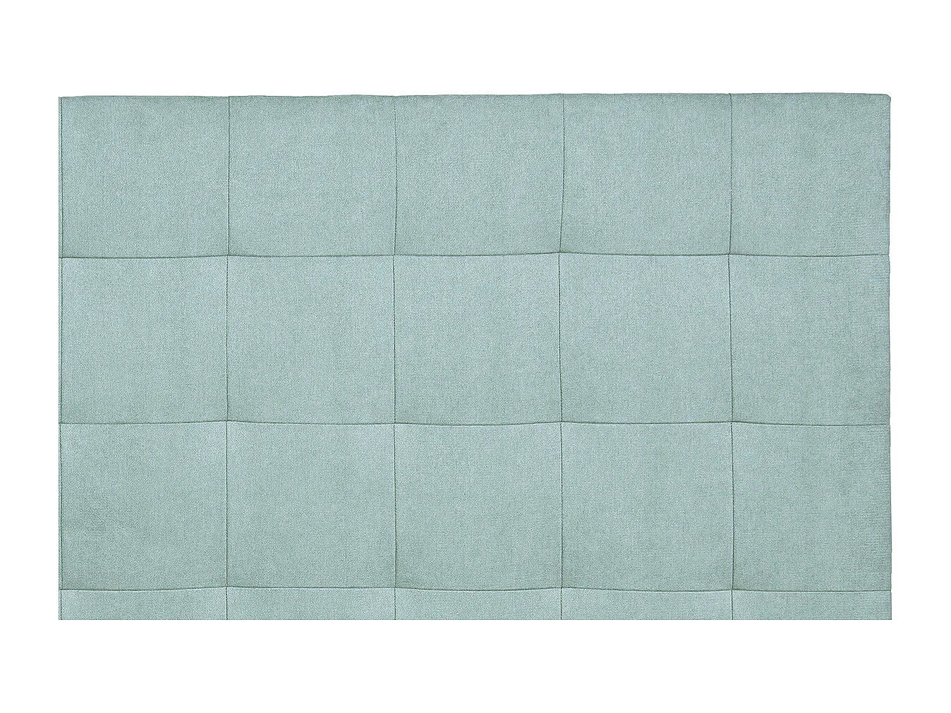 Bettkopfteil, gepolstert, aus lagunengrünerem Stoff, 160 cm HALCIONA