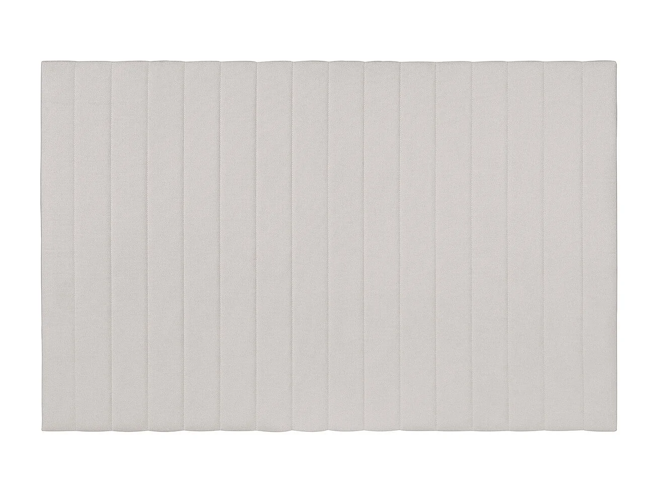 Tête de lit en tissu beige L170 cm NEHA