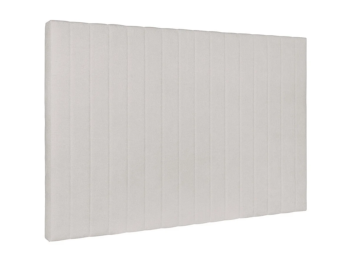 Tête de lit en tissu beige L170 cm NEHA