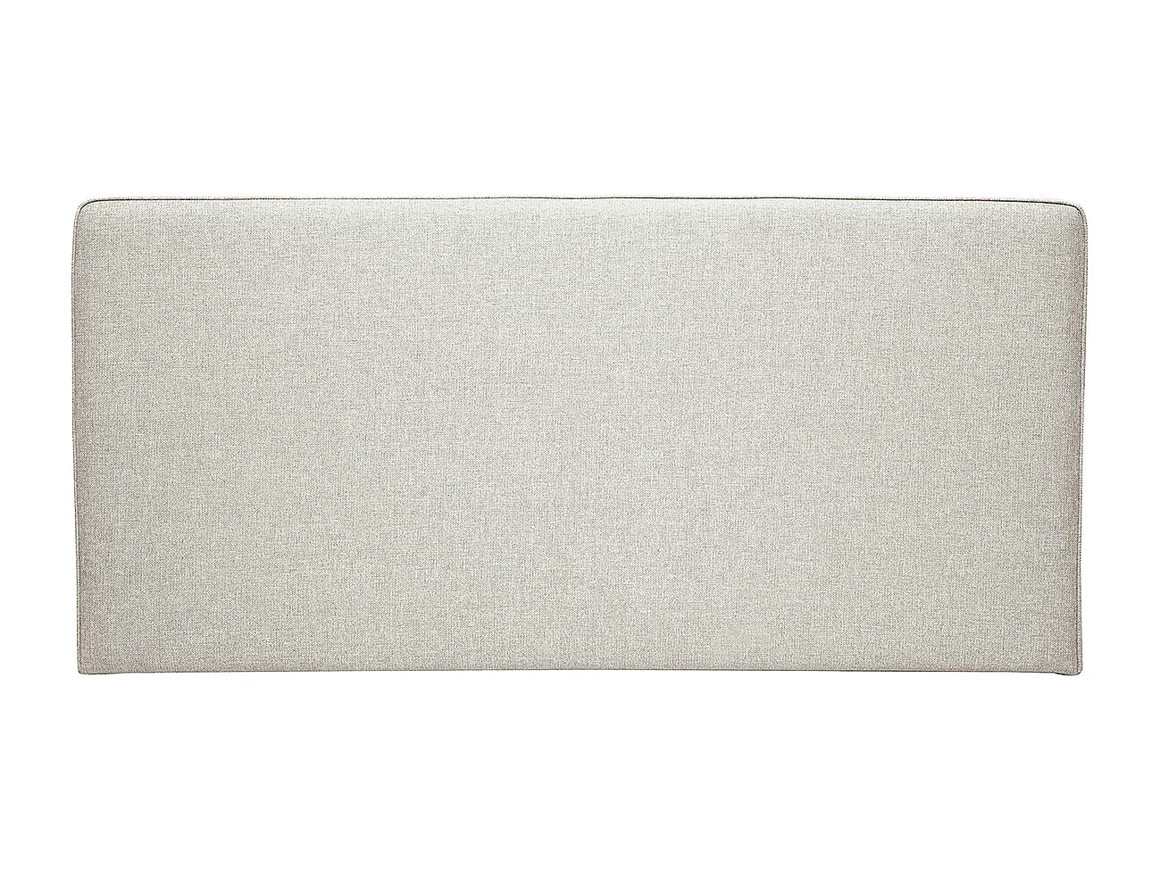 Tête de lit à suspendre en tissu beige L160 cm LILY