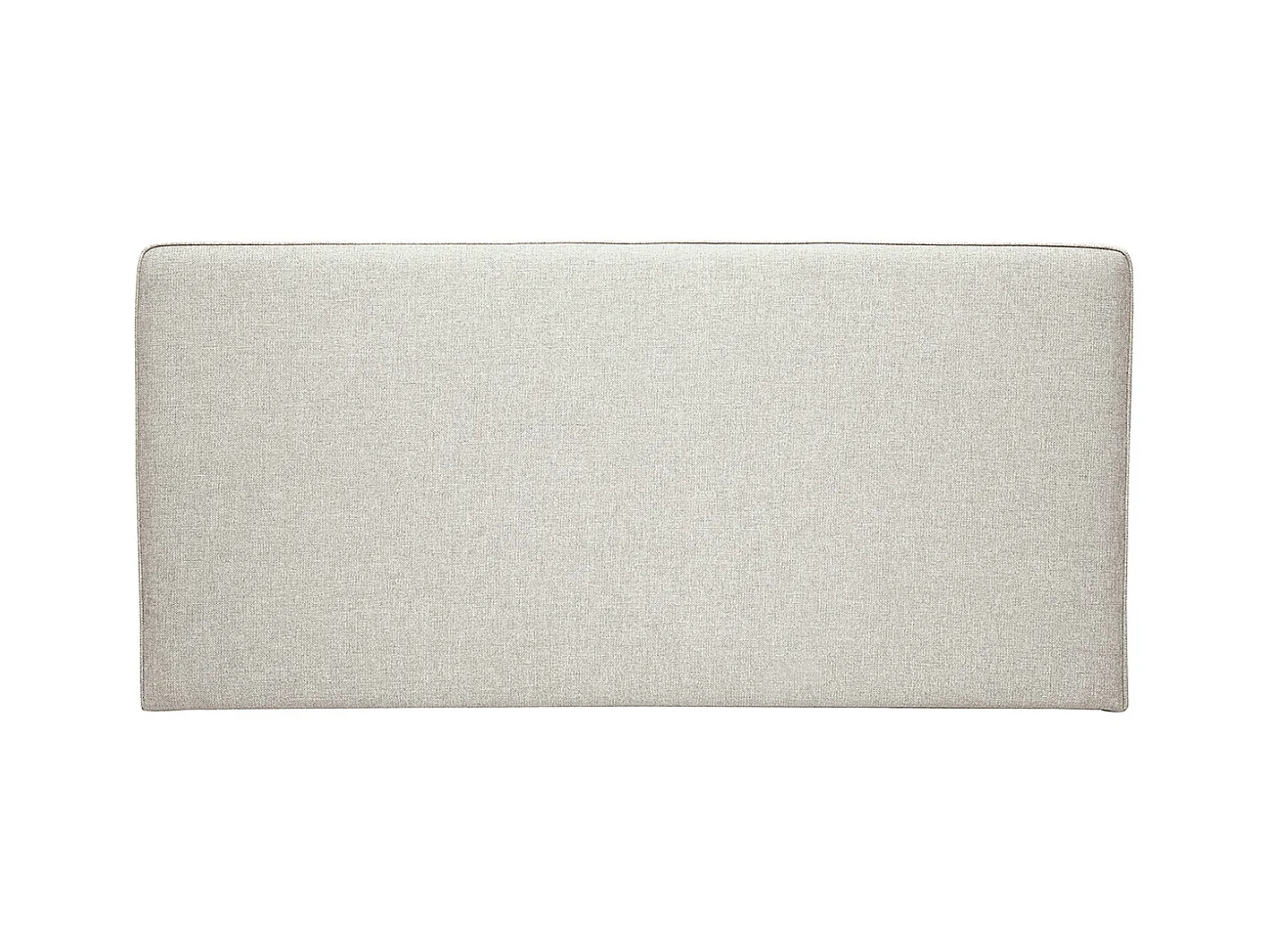 Cabecero de cama para colgar de tela beige 160 cm LILY