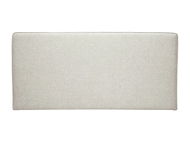 Tête de lit à suspendre en tissu beige L160 cm LILY