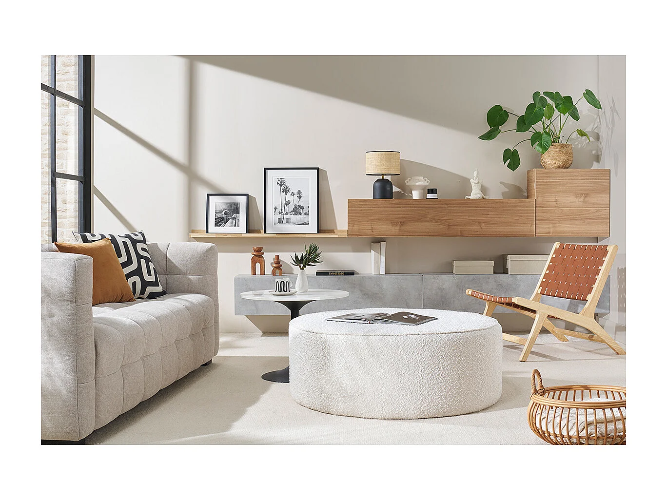 Porta fotos en roble LINEA