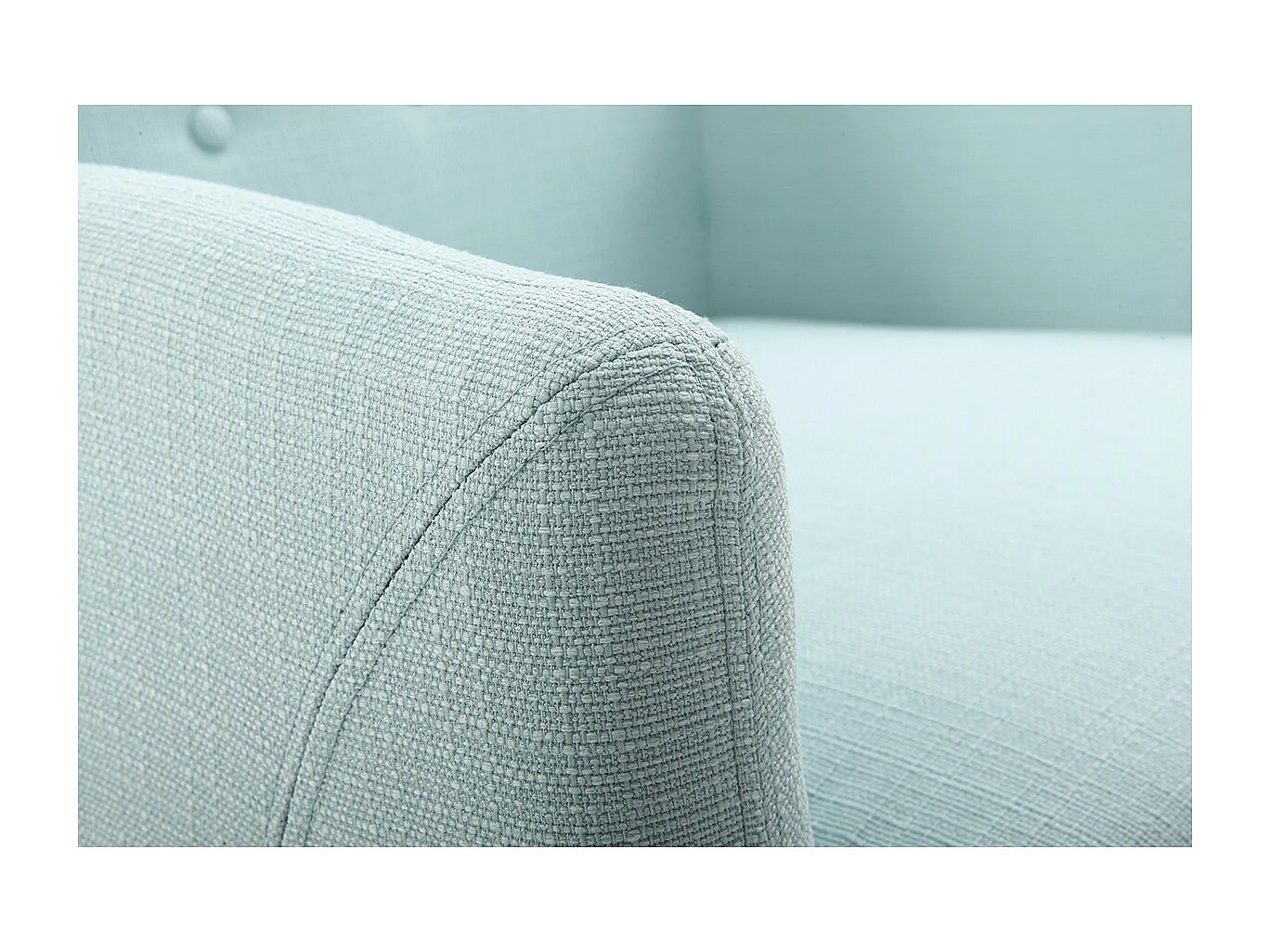 Sillón escandinavo verde menta YNOK