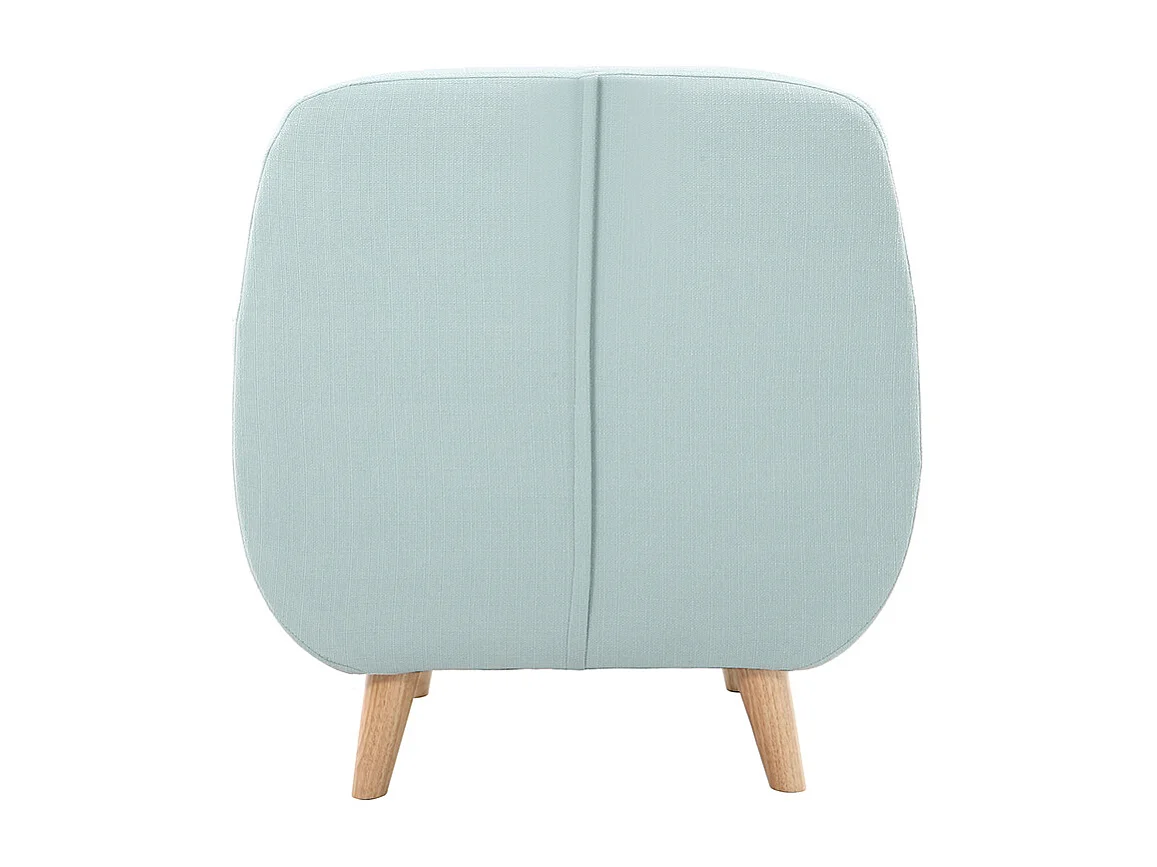 Poltrona design sfoderabile verde acqua YNOK