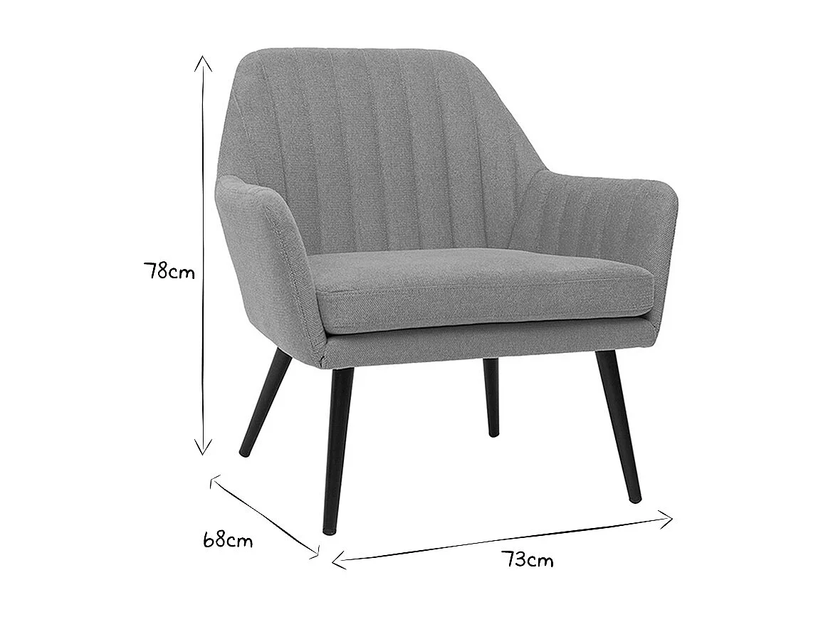 Sessel im senfgelbem Samtdesign mit Metallfuß GASTON