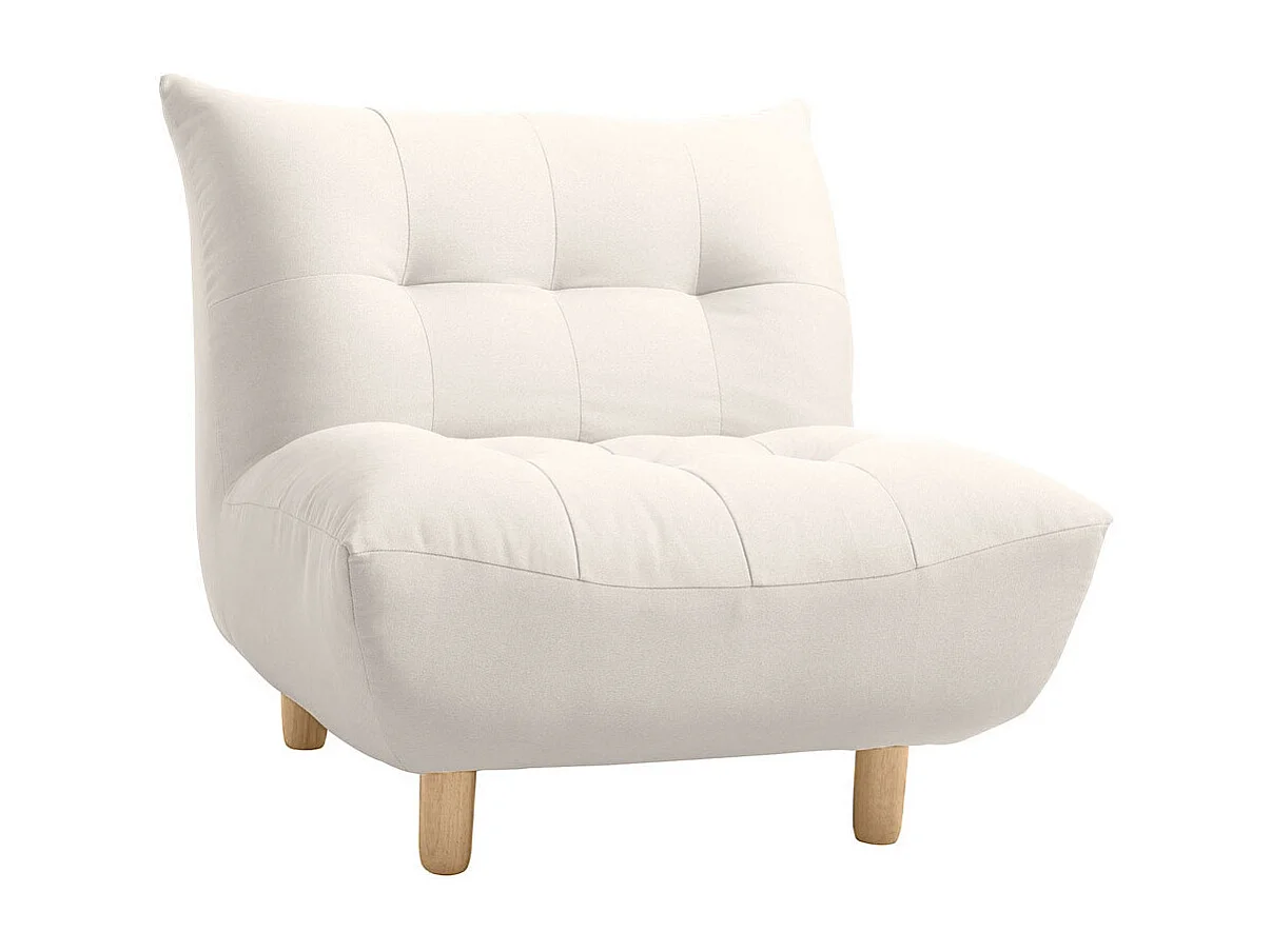 Sillón diseño escandinavo natural  YUMI