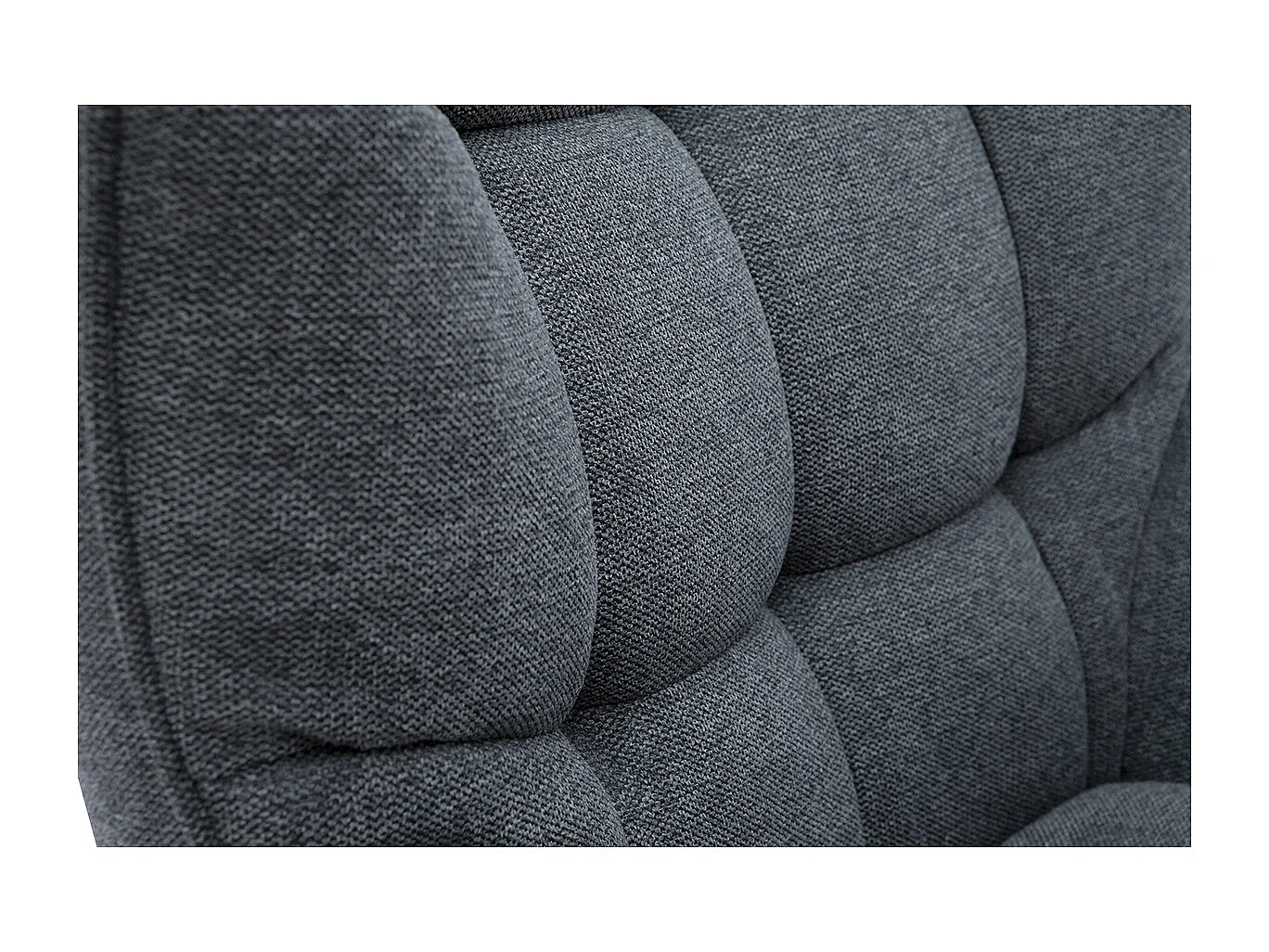 Sessel im dunkelgrauen Samtdesign beige Holzfüße AVERY