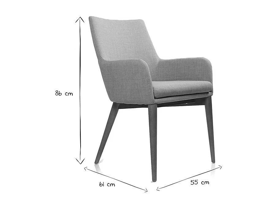 2er-Set Design-Sessel Polyester Beige SHANA